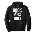 Rock Roll Black Music Rock N Roll Hoodie - Aesthetic Graphic for Adults - T-Shirt, Sweatshirt, Hoodie