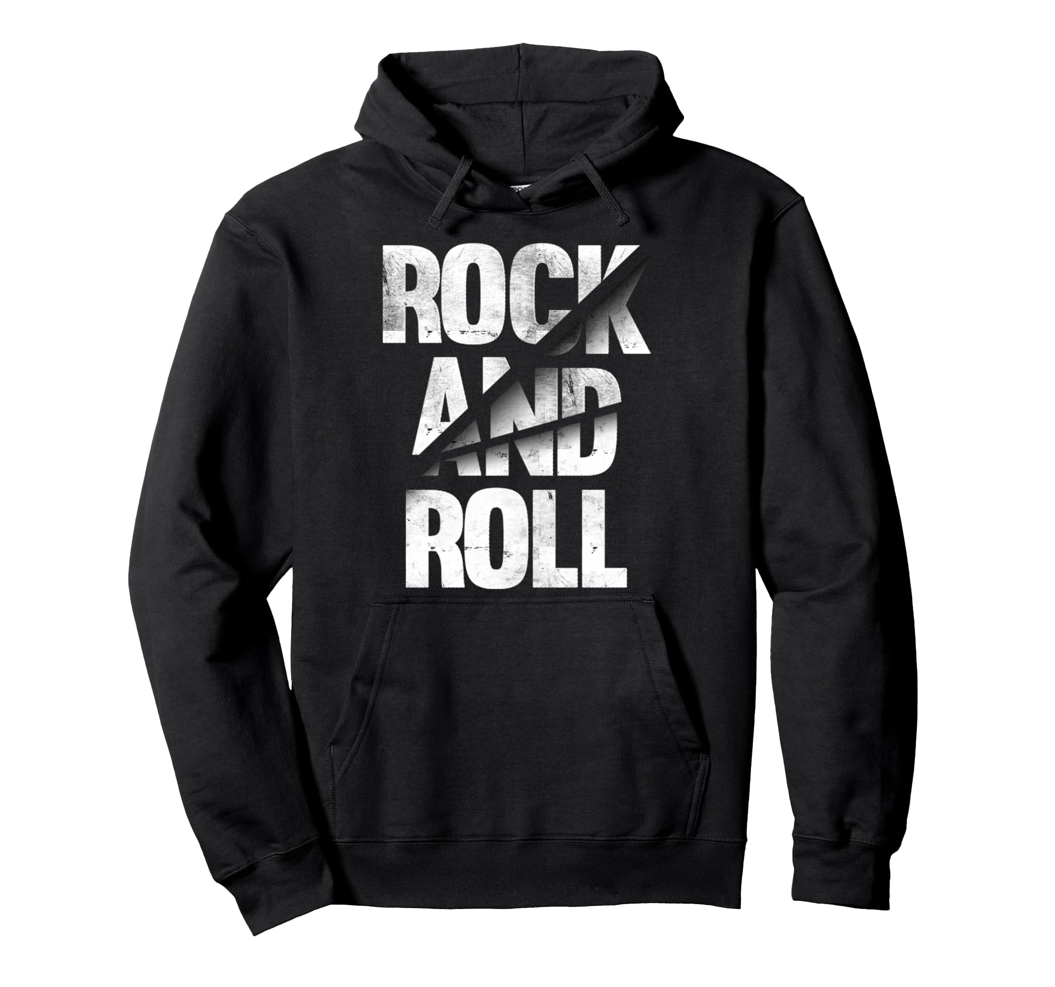 Rock Roll Black Music Rock N Roll Hoodie - Aesthetic Graphic for Adults - T-Shirt, Sweatshirt, Hoodie
