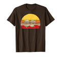 Sculpin Fish Freshwater Eighties Sunset T-Shirt - Novelty Apparel Unisex - T-Shirt, Sweatshirt, Hoodie