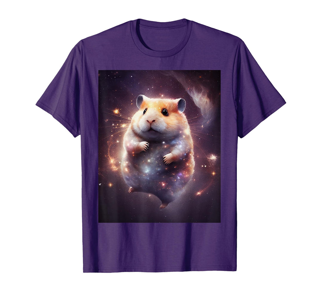 Boho Hamster Mouse Galaxy Astronaut T-Shirt - Aesthetic Graphic for Adults - T-Shirt, Sweatshirt, Hoodie