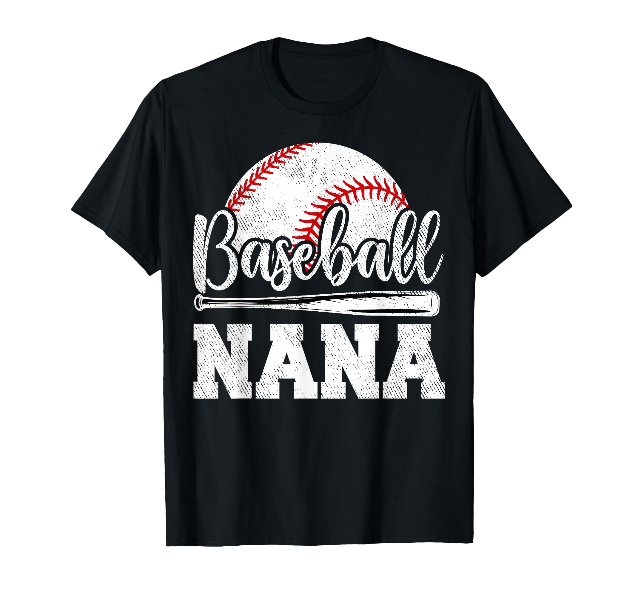 Baseball Nana Baseball Player Game T-Shirt - Fun Novelty Design for Adults - T-Shirt, Sweatshirt, Hoodie