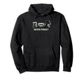 Never Forget Cassette Tape Hoodie - Fun Novelty Design for Adults - T-Shirt, Sweatshirt, Hoodie