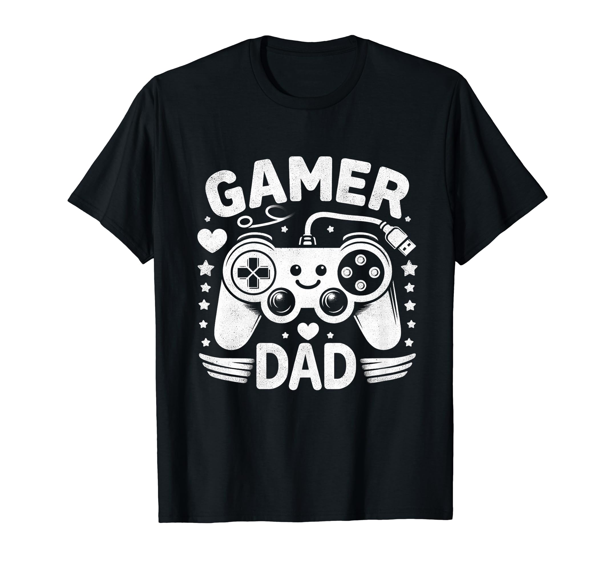 Gamer Dad Game Controller Gaming T-Shirt - Casual Everyday Wear Unisex - T-Shirt, Sweatshirt, Hoodie