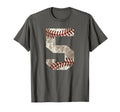 Baseball Jersey Number 5 Distressed T-Shirt - Aesthetic Graphic Unisex - T-Shirt, Sweatshirt, Hoodie