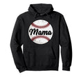 Baseball Mama Baseball Lover Hoodie - Fun Novelty Design for Adults - T-Shirt, Sweatshirt, Hoodie