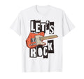 Lets Rock Electric Guitar Music Lover T-Shirt - Fun Novelty Design Unisex - T-Shirt, Sweatshirt, Hoodie