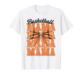 Basketball Mama Mom Coquette Bow Sport T-Shirt - Novelty Apparel Men Women - T-Shirt, Sweatshirt, Hoodie