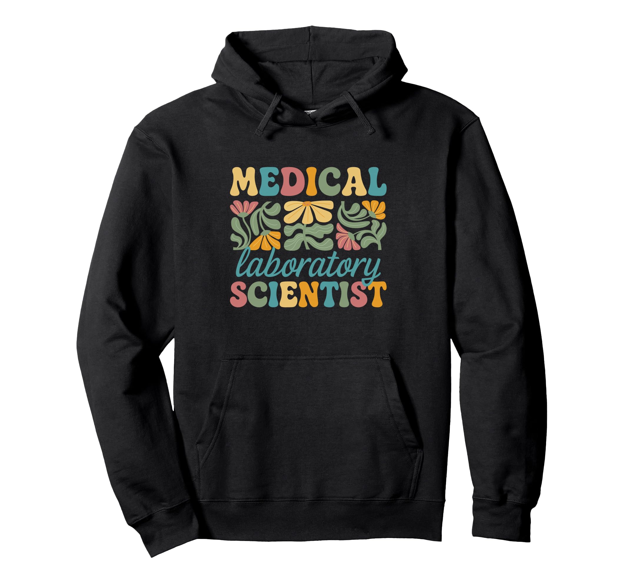Medical Laboratory Scientist Boho Hoodie - Aesthetic Graphic Men Women - T-Shirt, Sweatshirt, Hoodie