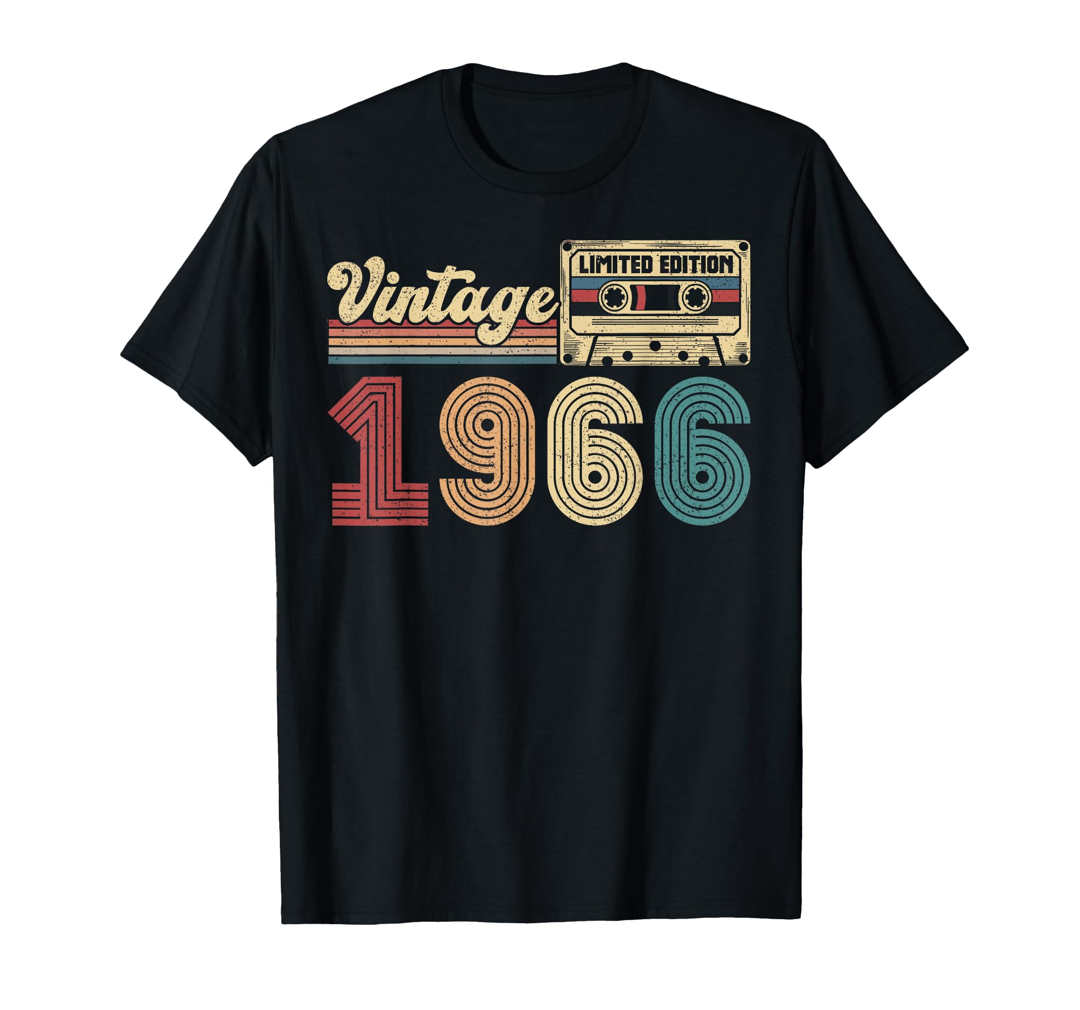 60 Year Old Cassette Tape 1966 60Th T-Shirt - Streetwear Style Men Women - T-Shirt, Sweatshirt, Hoodie