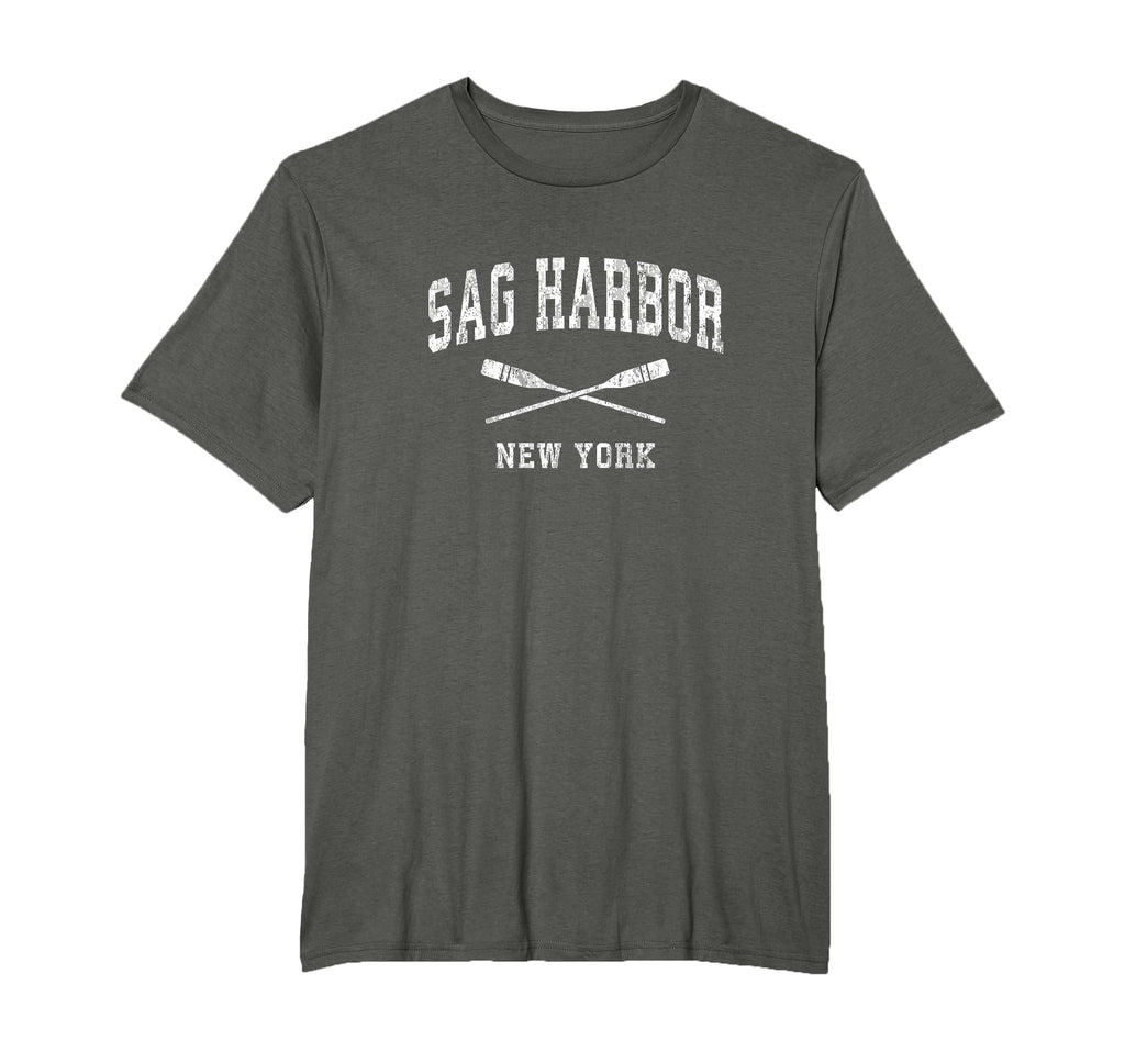 Sag Harbor New York Nautical Paddles T-Shirt - Minimalist Print for Adults - T-Shirt, Sweatshirt, Hoodie