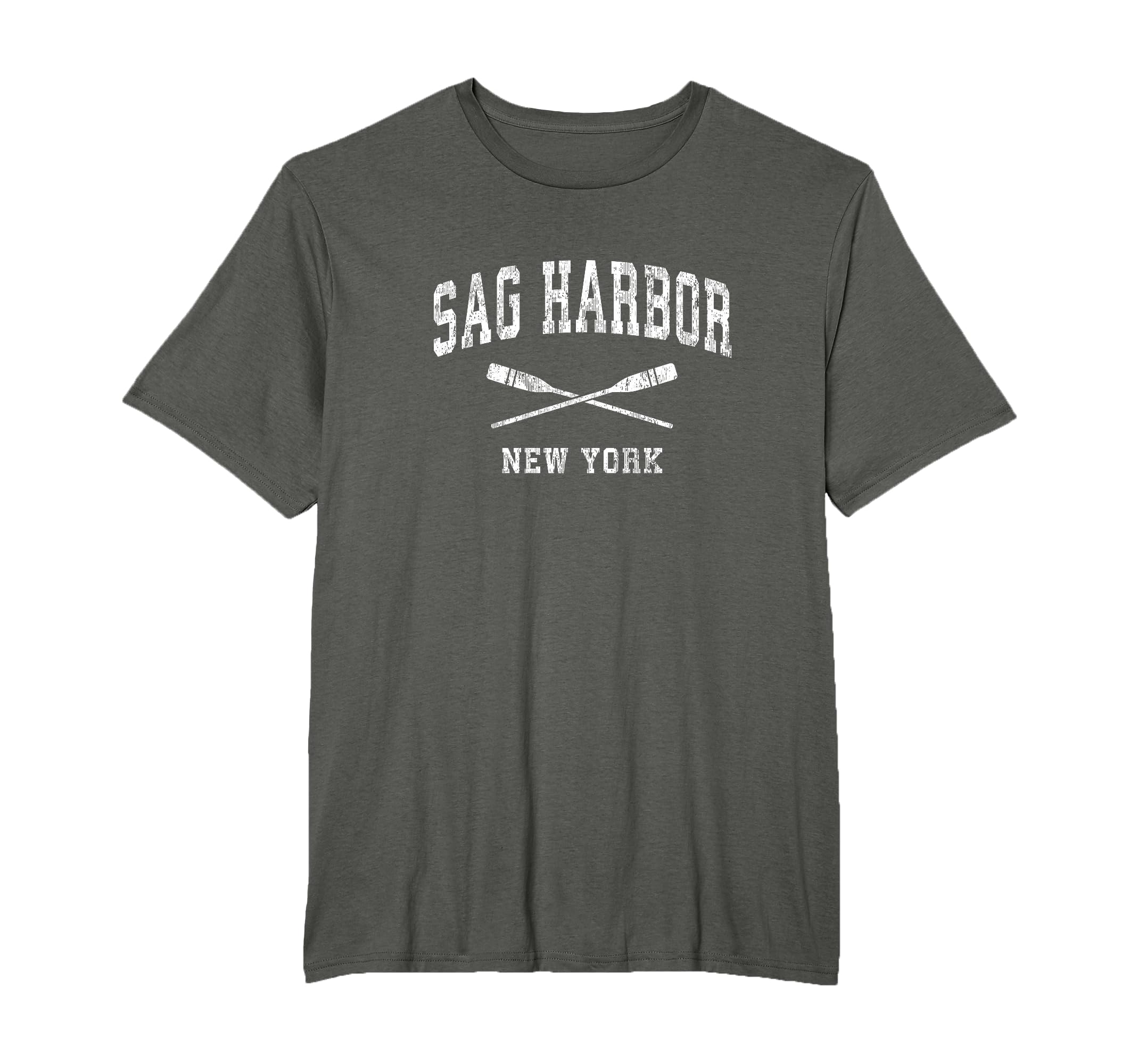 Sag Harbor New York Nautical Paddles T-Shirt - Minimalist Print for Adults - T-Shirt, Sweatshirt, Hoodie