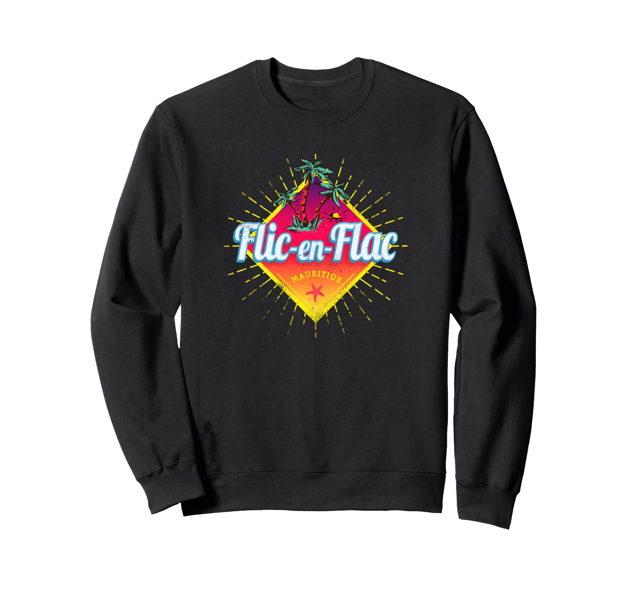 Flic En Flac Mauritius Sunset Sweatshirt - Casual Everyday Wear Men Women - T-Shirt, Sweatshirt, Hoodie