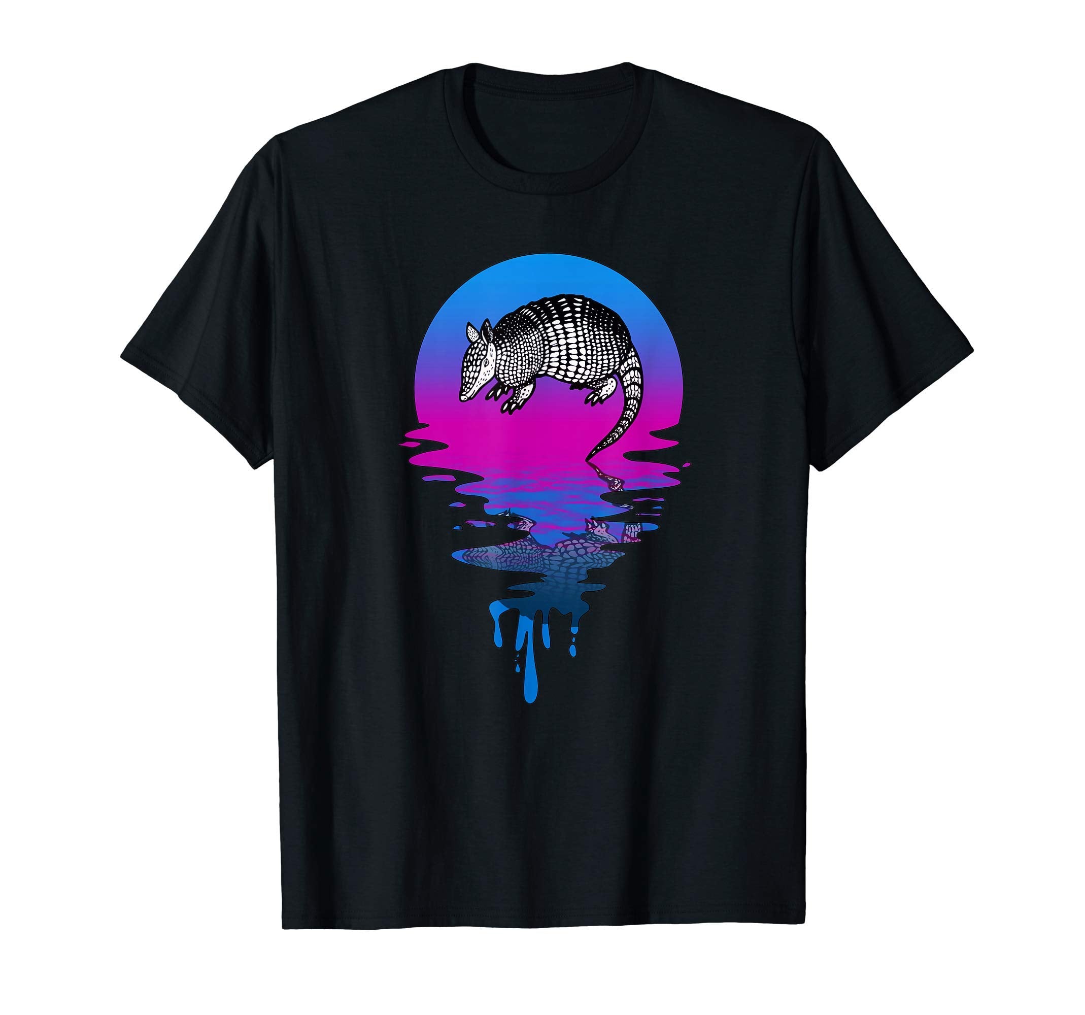 Sunset Armadillo T-Shirt - Aesthetic Graphic Unisex - T-Shirt, Sweatshirt, Hoodie