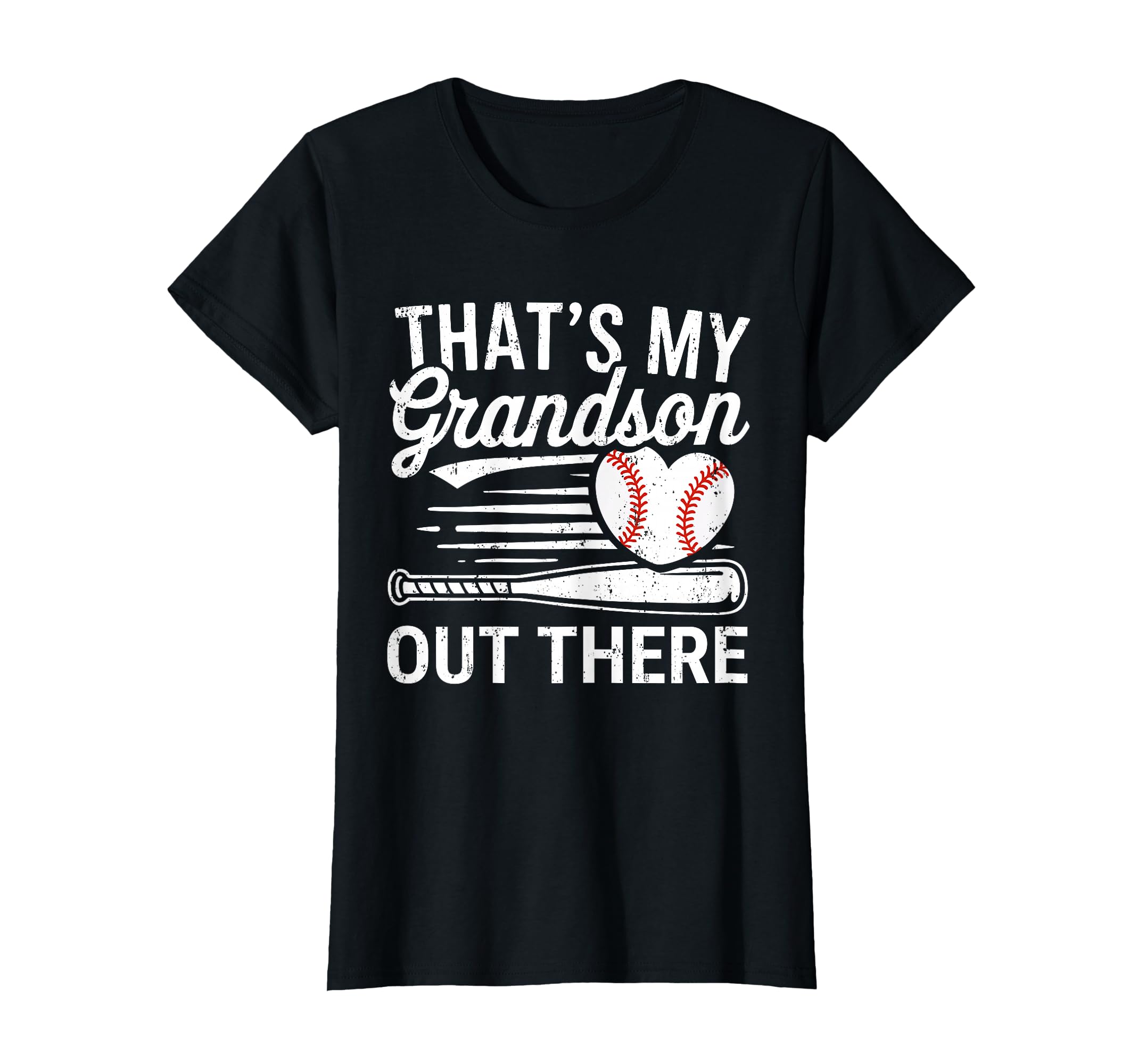 Thats My Grandson Out There Baseball Grandma T-Shirt - Graphic Print Unisex - T-Shirt, Sweatshirt, Hoodie