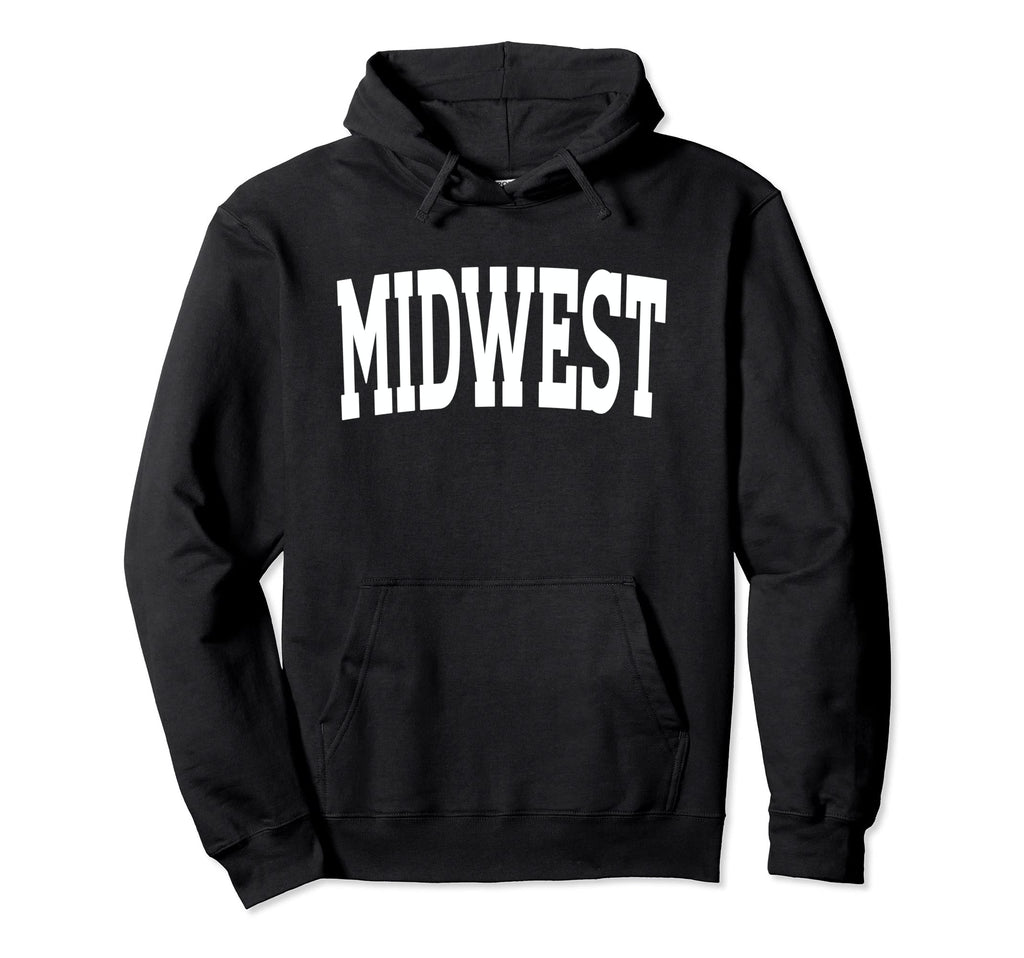 Midwest City Midwestern America Boho Hoodie - Minimalist Print Unisex - T-Shirt, Sweatshirt, Hoodie