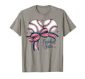 Baseball Sister Coquette Bow T-Shirt - Fun Novelty Design for Adults - T-Shirt, Sweatshirt, Hoodie