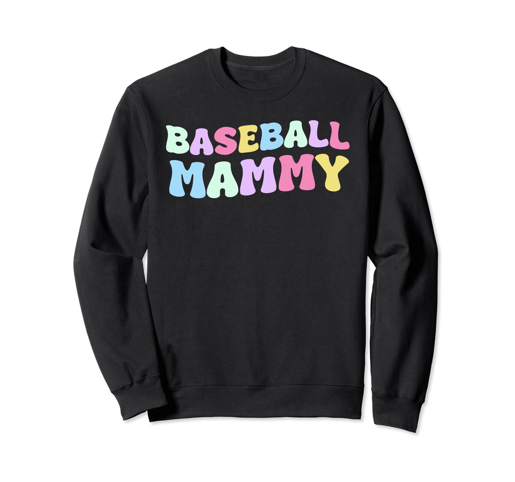 Groovy Mommy Baseball Sports Loving Sweatshirt - Fun Novelty Design Unisex - T-Shirt, Sweatshirt, Hoodie