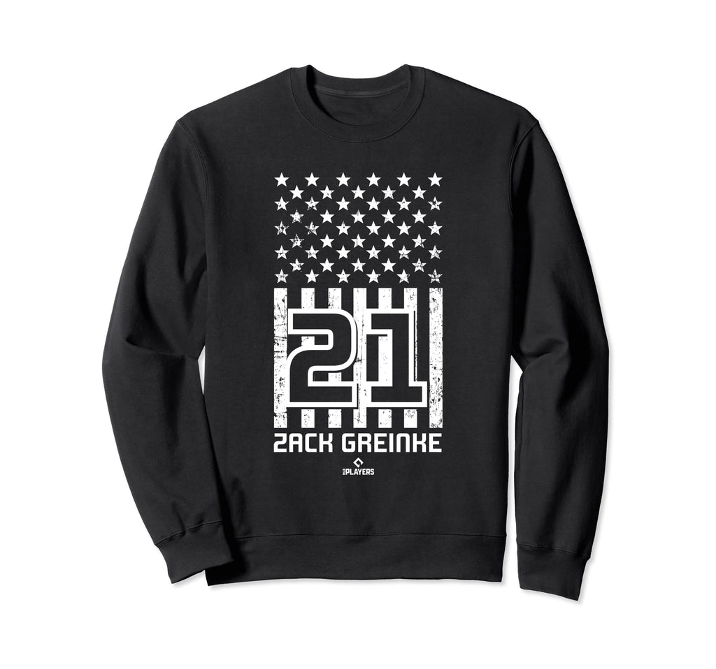 Zack Greinke Flag Houston Sweatshirt - Casual Everyday Wear Unisex - T-Shirt, Sweatshirt, Hoodie