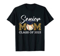 Senior Baseball Mom Class 2023 Leopard T-Shirt - Minimalist Print Unisex - T-Shirt, Sweatshirt, Hoodie