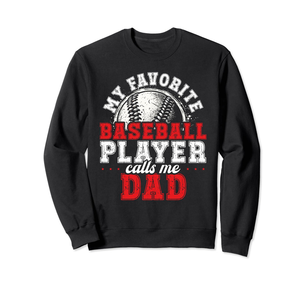 Matching Family Baseball Gift Dad Sweatshirt - Custom Art Print Unisex - T-Shirt, Sweatshirt, Hoodie