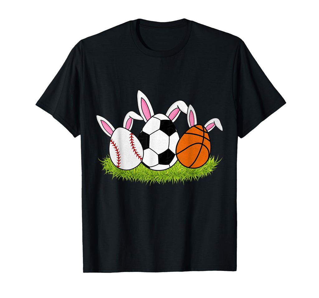 Easter Baseball Basketball Soccer T-Shirt - Custom Art Print for Adults - T-Shirt, Sweatshirt, Hoodie