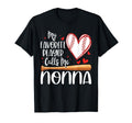 My Favorite Player Calls Me Nonna Baseball T-Shirt - Graphic Print Unisex - T-Shirt, Sweatshirt, Hoodie