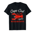 Cape Cod Massachusetts Lobster T-Shirt - Fun Novelty Design Men Women - T-Shirt, Sweatshirt, Hoodie