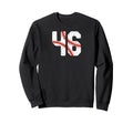 Baseball Player Jersey Number 46 46 Sweatshirt - Trendy Graphic for Adults - T-Shirt, Sweatshirt, Hoodie
