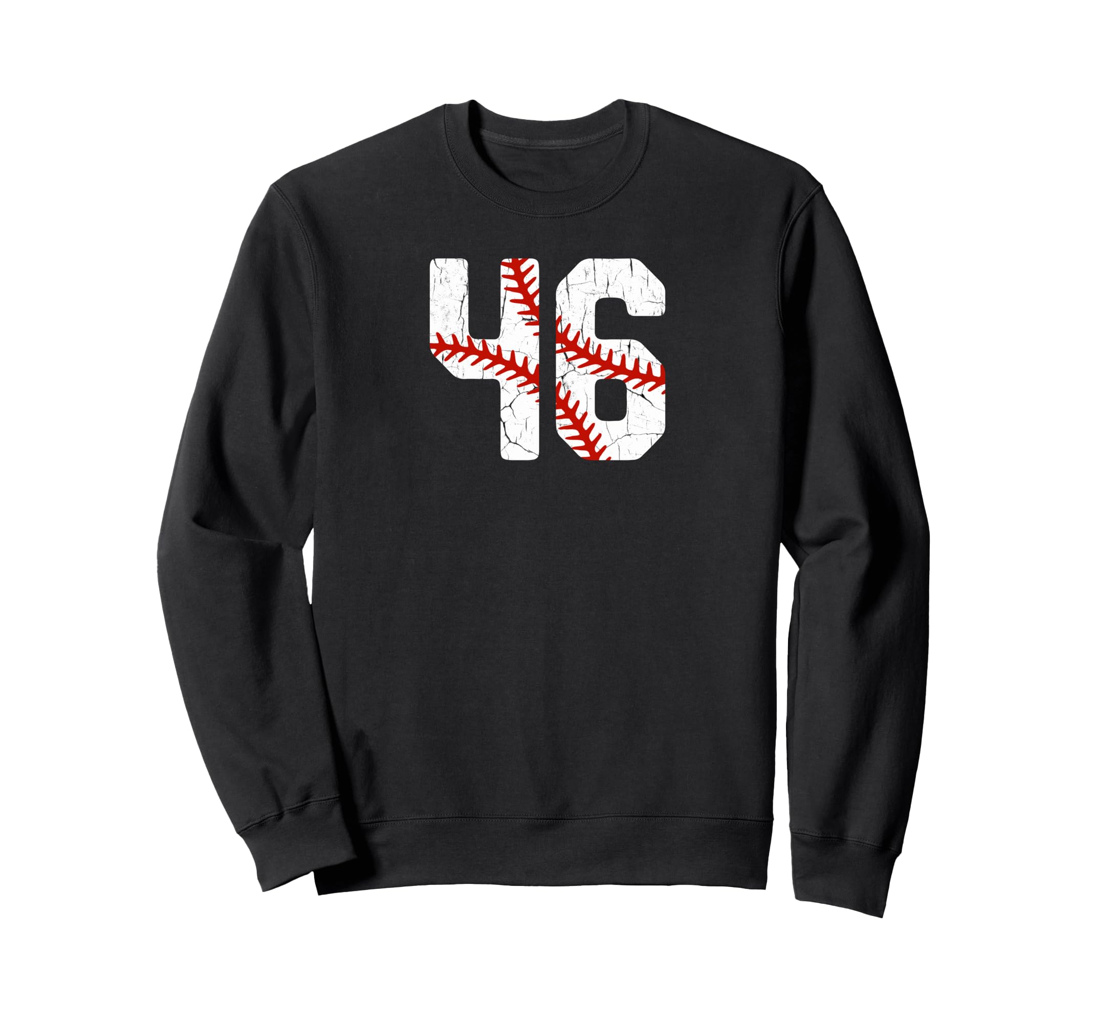 Baseball Player Jersey Number 46 46 Sweatshirt - Trendy Graphic for Adults - T-Shirt, Sweatshirt, Hoodie