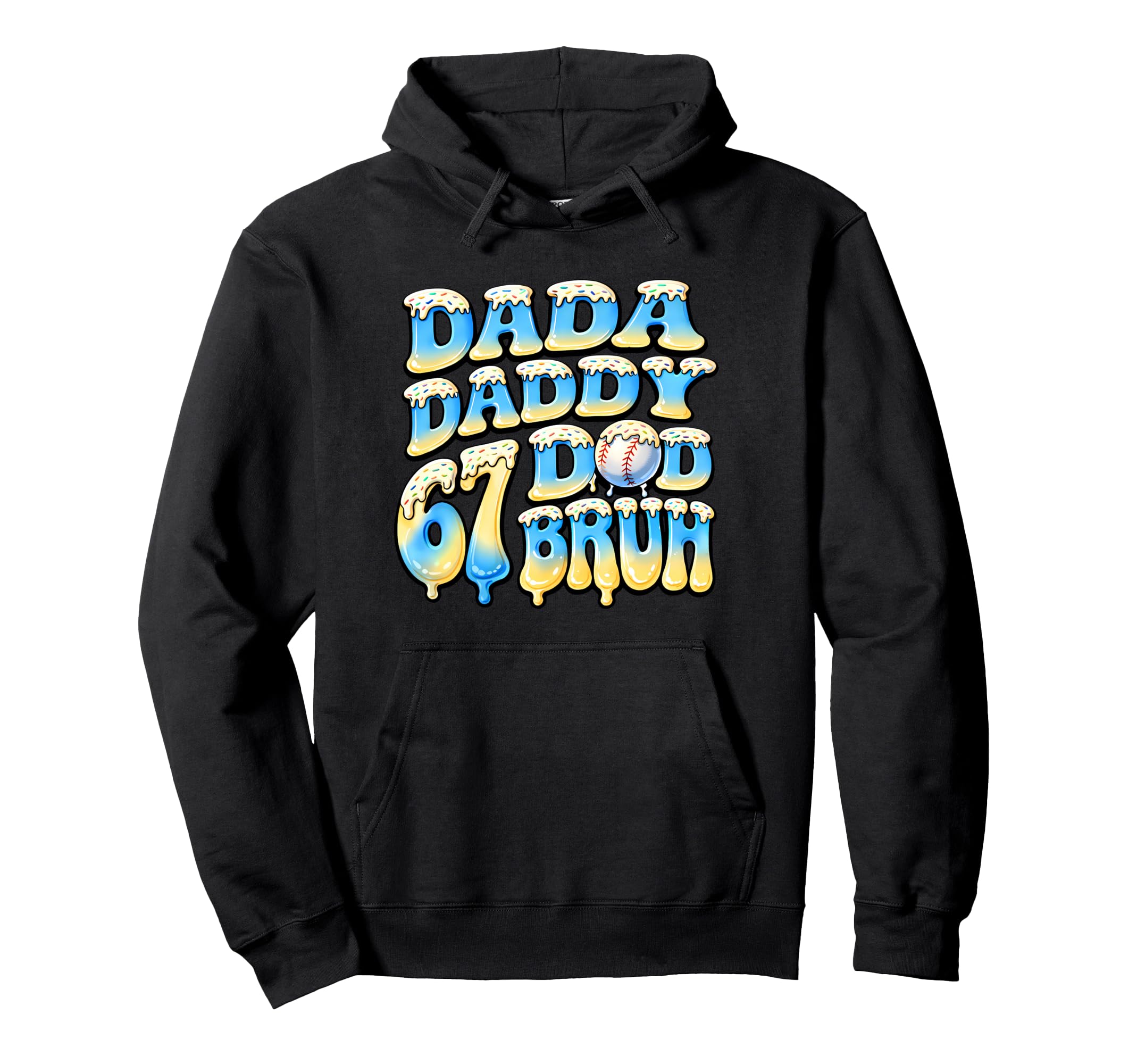 Proud Baseball Dads Dada Daddy Dad Hoodie - Streetwear Style Men Women - T-Shirt, Sweatshirt, Hoodie