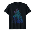 Cyber Aesthetic Flame Futurism T-Shirt - Aesthetic Graphic for Adults - T-Shirt, Sweatshirt, Hoodie