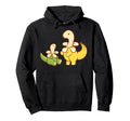 Kawaii Anime Banana Saurus Bananasaurus Hoodie - Trendy Graphic Men Women - T-Shirt, Sweatshirt, Hoodie