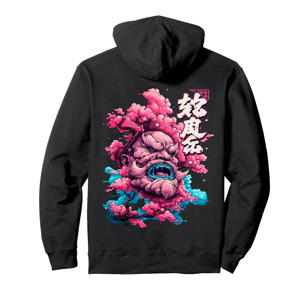 Backprint Japan Aesthetic Vaporwave Hoodie - Unique Graphic for Adults - T-Shirt, Sweatshirt, Hoodie