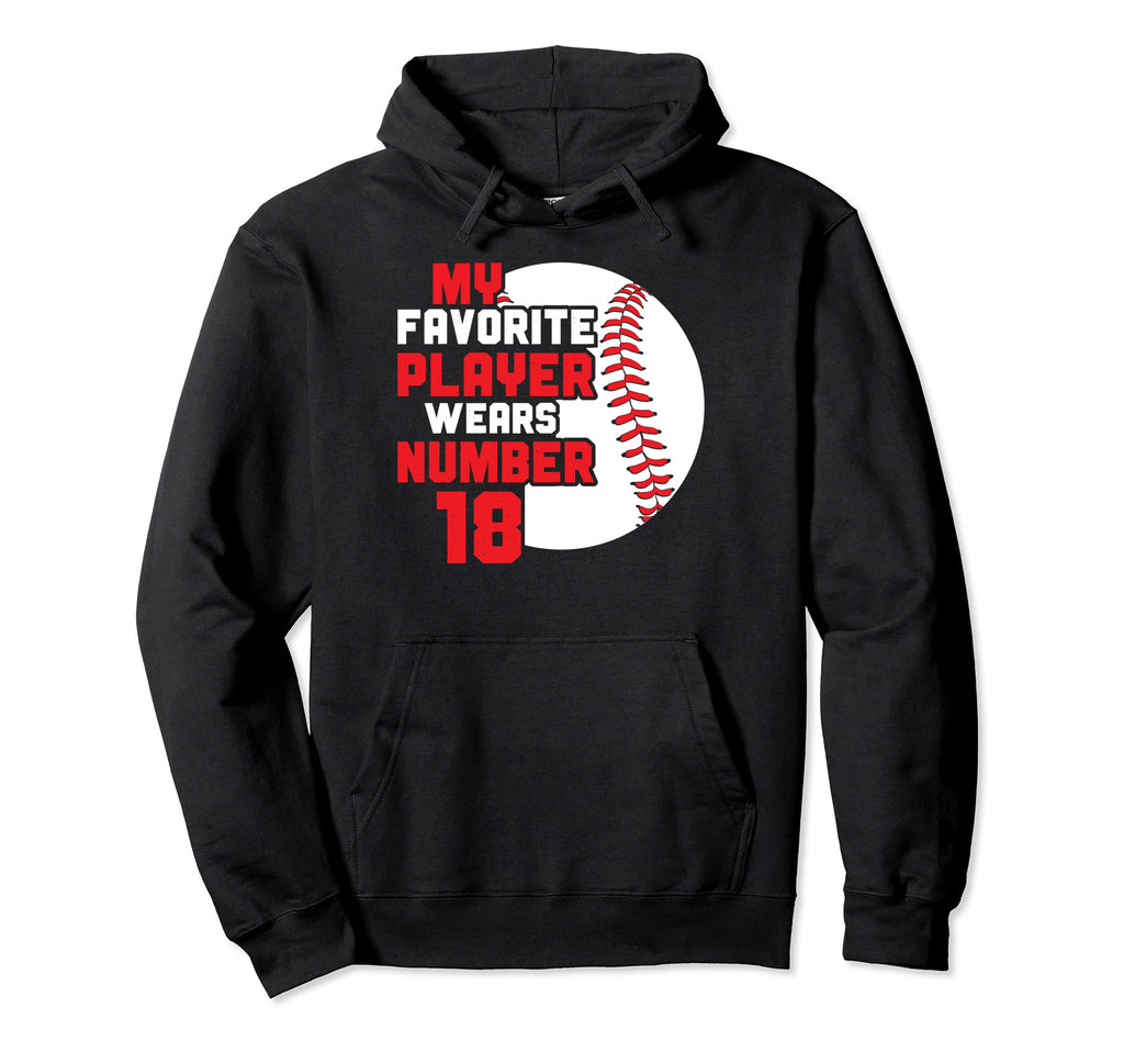 Baseball Mom Dad Favorite Baseball Hoodie - Graphic Print for Adults - T-Shirt, Sweatshirt, Hoodie