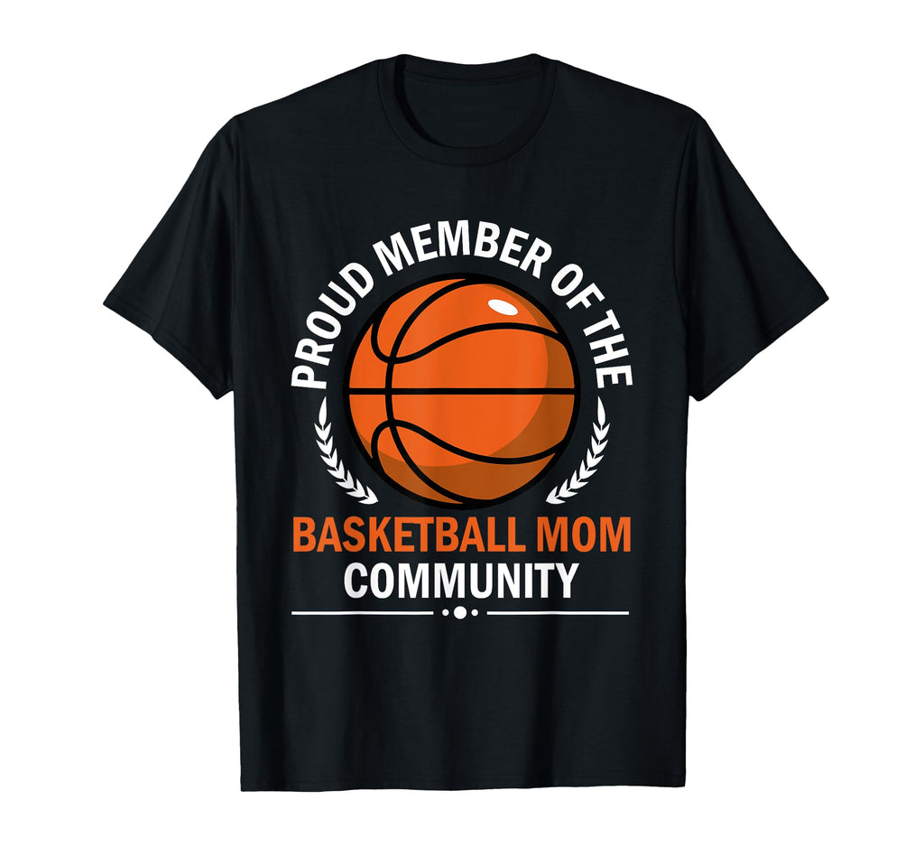 Game Day Basketball Mom T-Shirt - Minimalist Print Unisex - T-Shirt, Sweatshirt, Hoodie