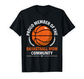 Game Day Basketball Mom T-Shirt - Minimalist Print Unisex - T-Shirt, Sweatshirt, Hoodie