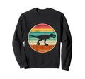 Tyrannosaurus Roller Dinosaur Skate Sweatshirt - Novelty Apparel Men Women - T-Shirt, Sweatshirt, Hoodie