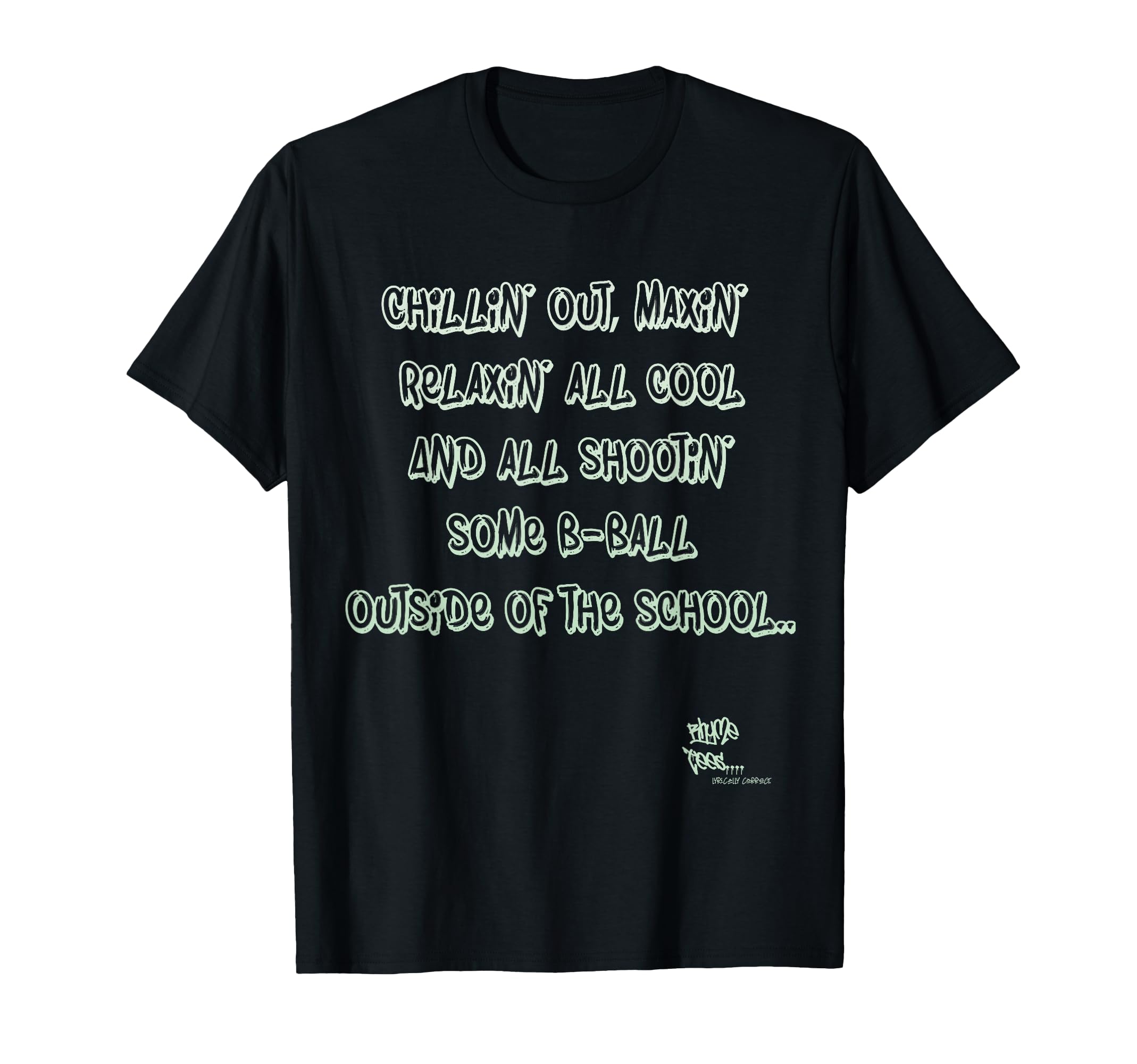 Old School Rap Hip Hop Chillin Out T-Shirt - Fun Novelty Design Men Women - T-Shirt, Sweatshirt, Hoodie