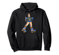 Roller Skates Boombox Disco Ghetto Hoodie - Casual Everyday Wear Unisex - T-Shirt, Sweatshirt, Hoodie