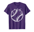 Game Day Baseball Gameday Softball T-Shirt - Custom Art Print Men Women - T-Shirt, Sweatshirt, Hoodie