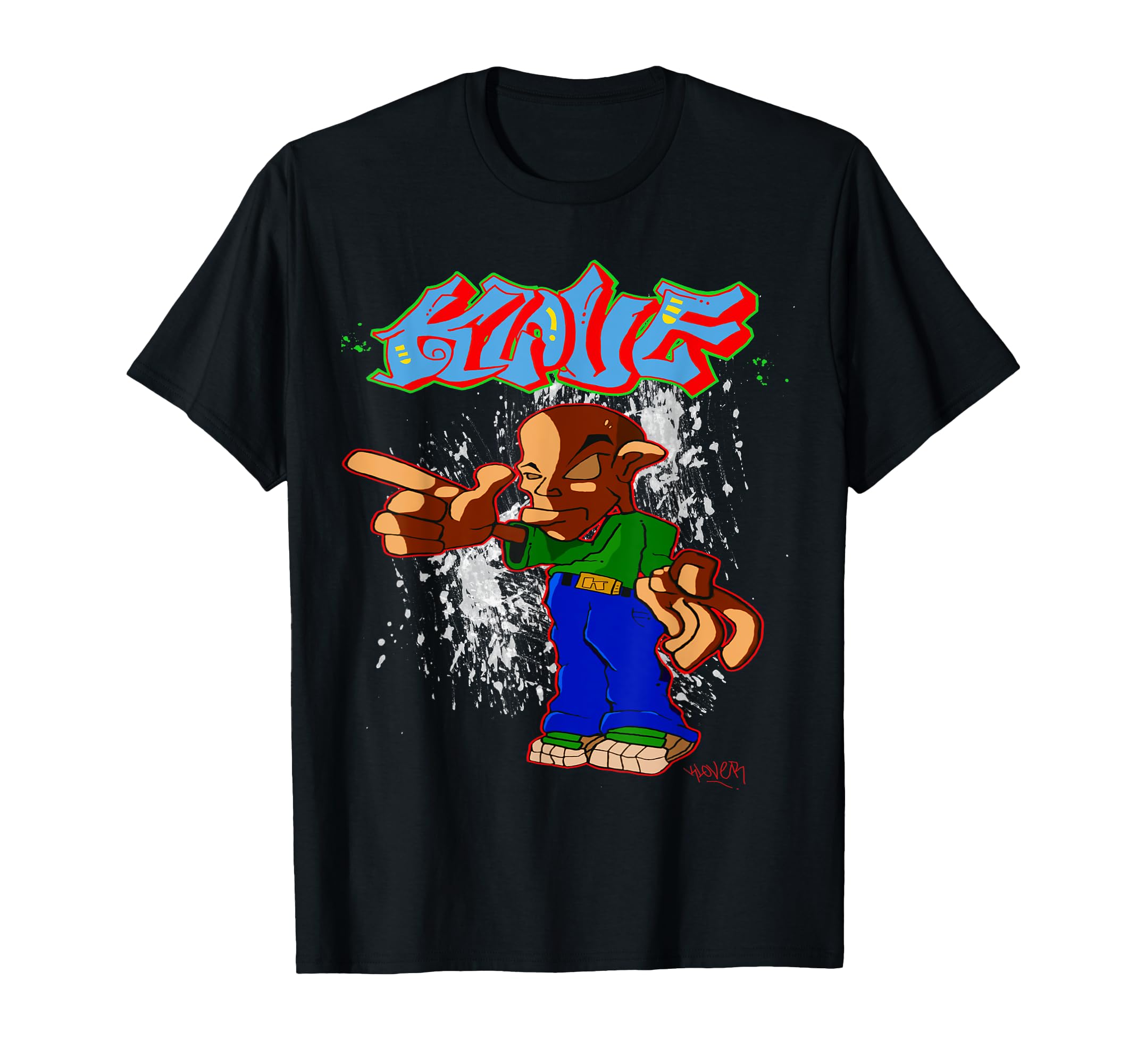 Old School Graffiti Artist T-Shirt - Fun Novelty Design for Adults - T-Shirt, Sweatshirt, Hoodie