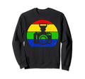 Camera Camera Silhouette Photographer Sweatshirt - Graphic Print Men Women - T-Shirt, Sweatshirt, Hoodie