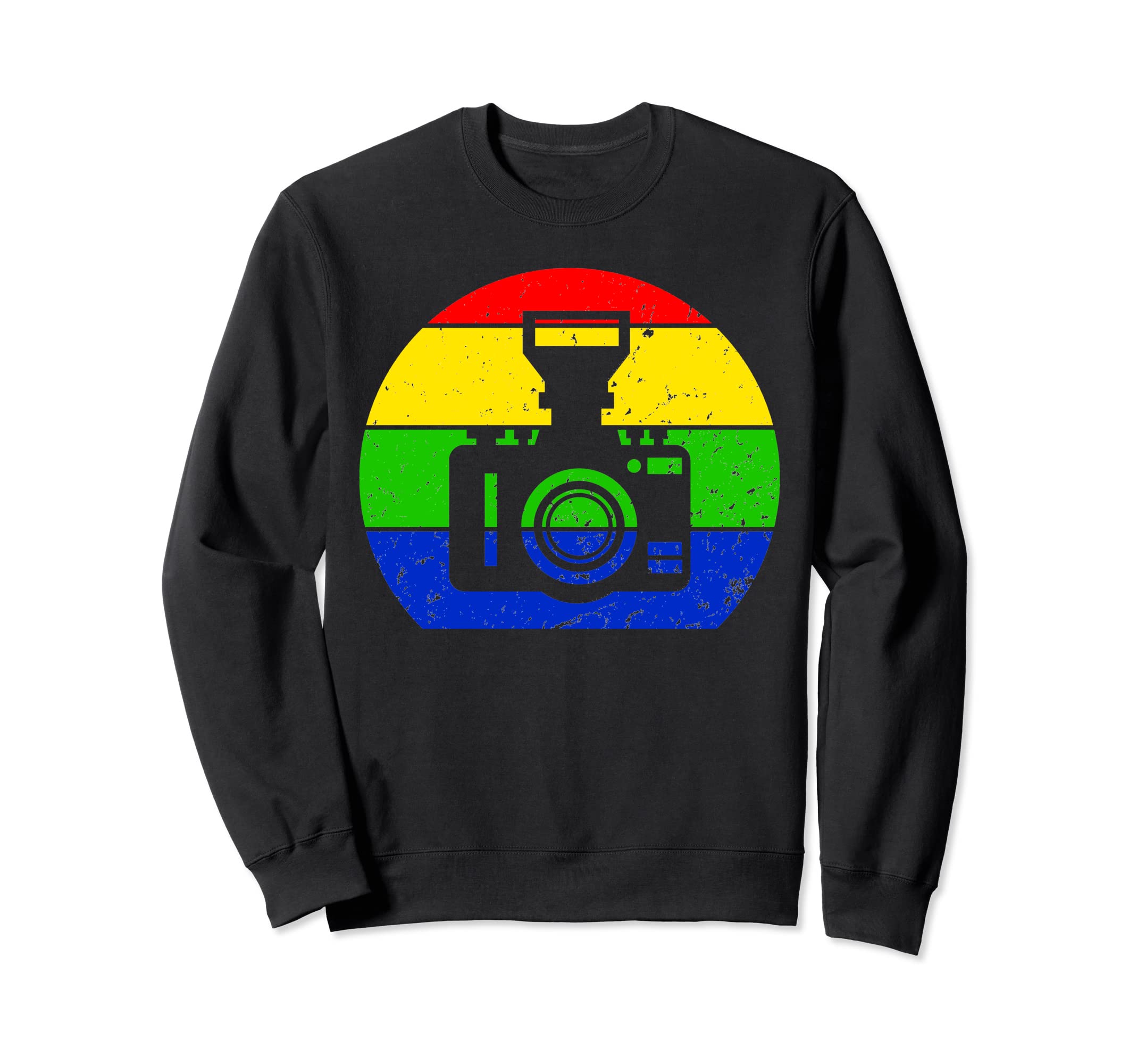 Camera Camera Silhouette Photographer Sweatshirt - Graphic Print Men Women - T-Shirt, Sweatshirt, Hoodie