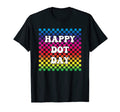 Happy Dot Day Groove 70S Rainbow T-Shirt - Streetwear Style for Adults - T-Shirt, Sweatshirt, Hoodie