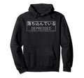 Japanese Aesthetics Depressed Anime Hoodie - Unique Graphic for Adults - T-Shirt, Sweatshirt, Hoodie