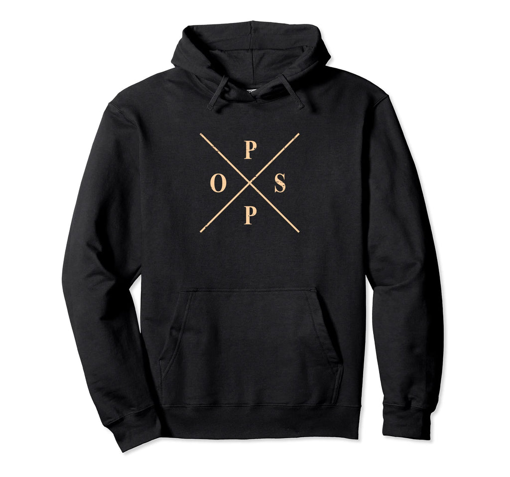 Paps Geometric Mens Fathers Day Hoodie - Fun Novelty Design Men Women - T-Shirt, Sweatshirt, Hoodie