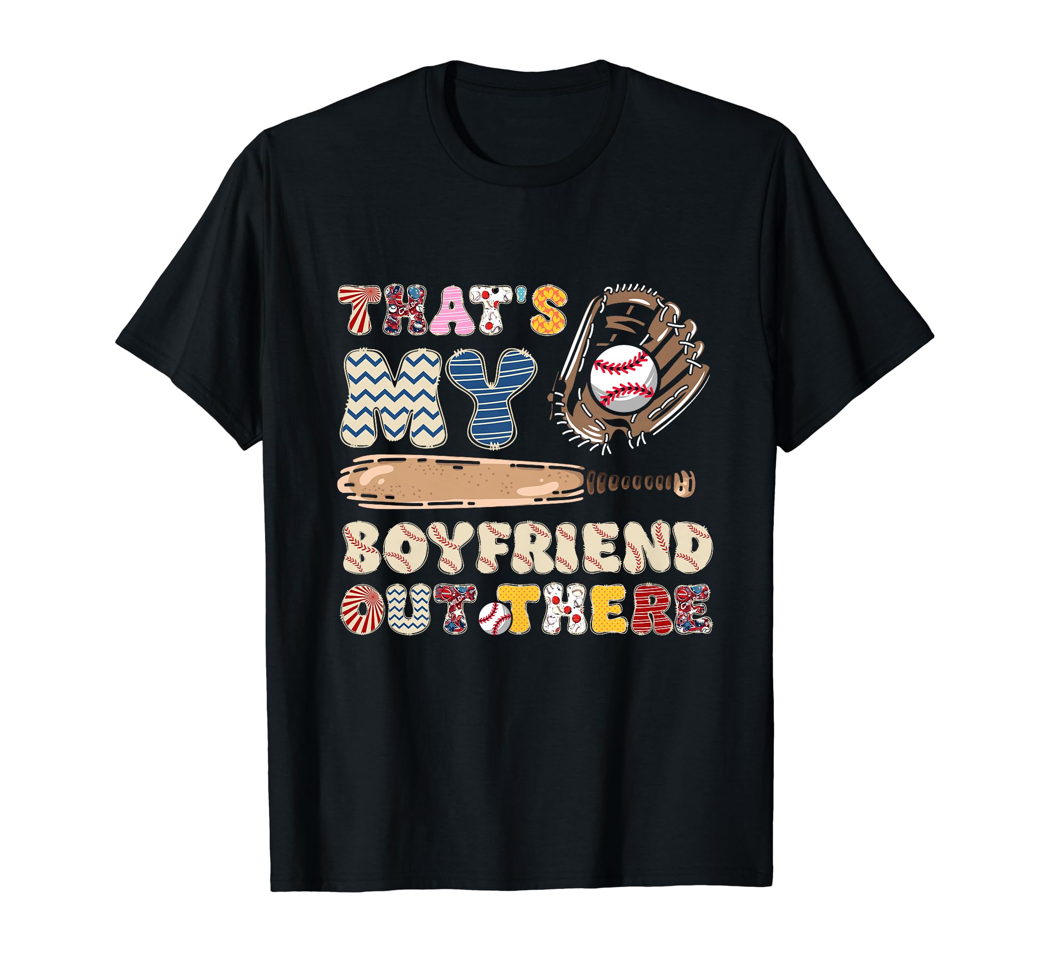 Baseball Girlfriend T-Shirt - Graphic Print for Adults - T-Shirt, Sweatshirt, Hoodie