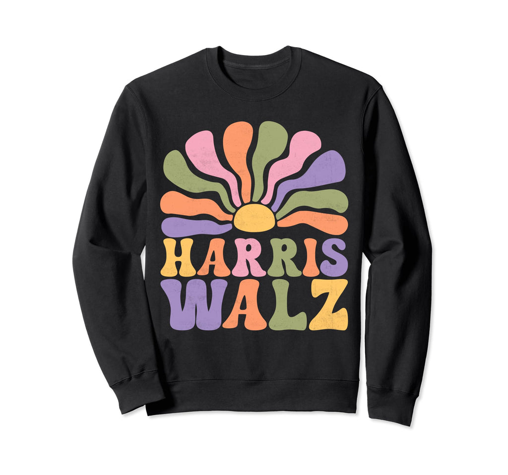Boho Harris Walz Waltz Sweatshirt - Minimalist Print Unisex - T-Shirt, Sweatshirt, Hoodie