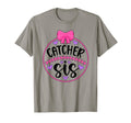 Baseball Catcher Sis Proud Baseball T-Shirt - Casual Everyday Wear Unisex - T-Shirt, Sweatshirt, Hoodie