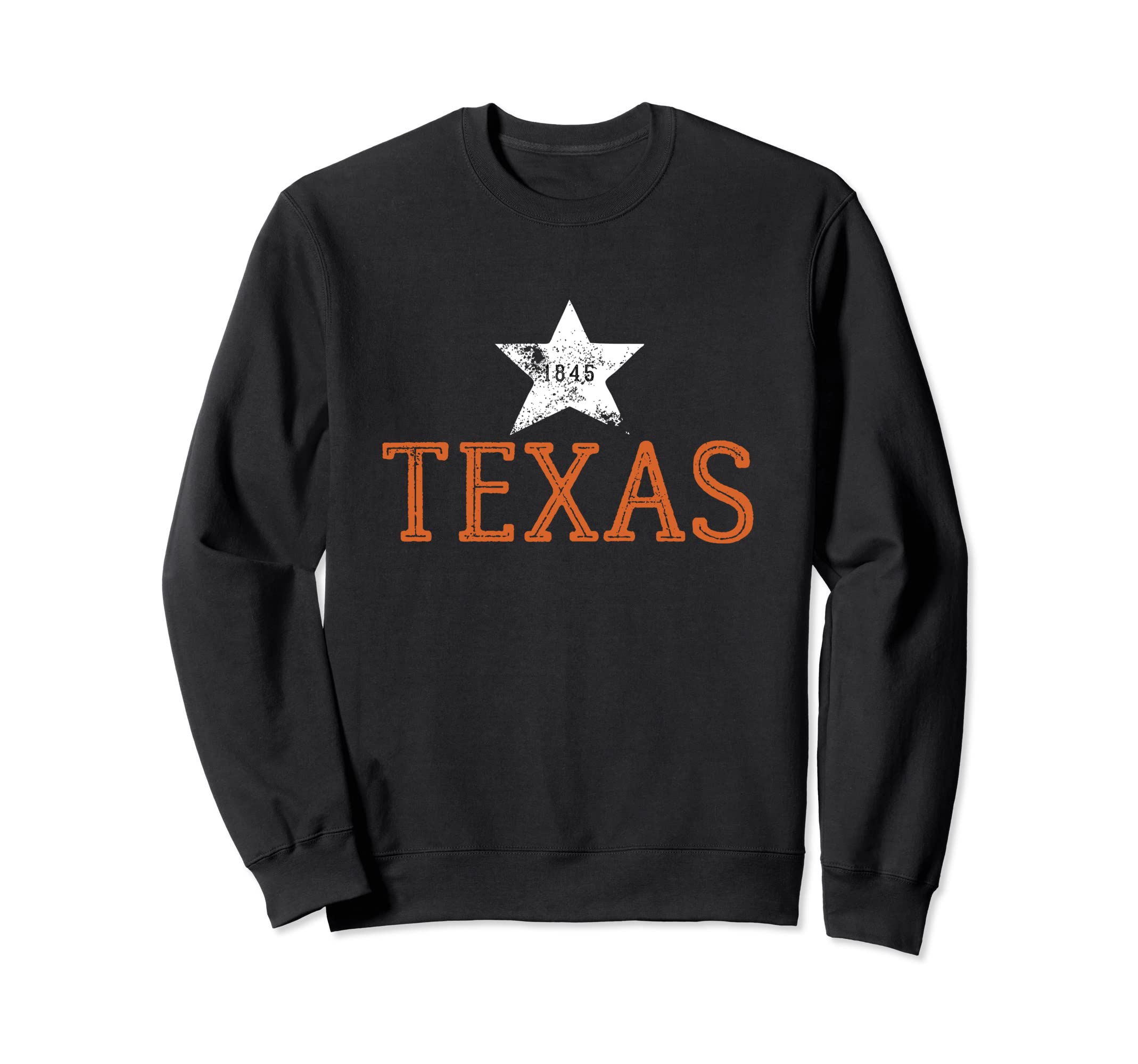 Texas Lone Star State Distressed Sweatshirt - Streetwear Style for Adults - T-Shirt, Sweatshirt, Hoodie